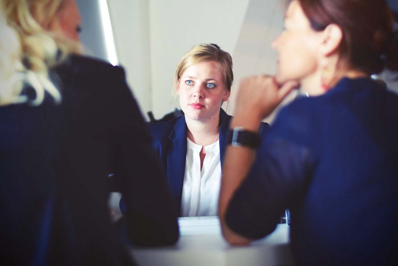 employers using hiring tips during interview with candidate